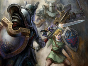 Art Legend of Zelda