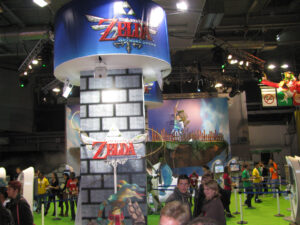 Le stand du nouveau Zelda