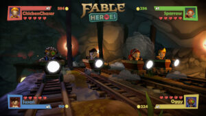 Fable Heroes mini jeux