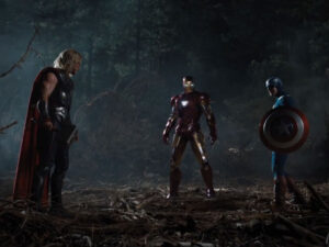 The Avenger - Thor & Iron Man & Captain America