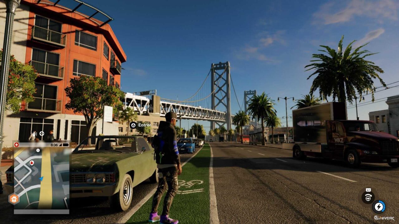 watch dogs 2 game view